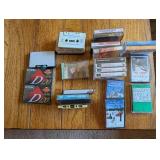 Collection of 12 Vintage Cassette Tapes Including Classic Hits