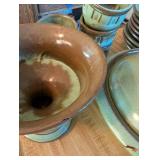 Collection of Mid-Century Modern Style Pottery Dishware