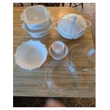 Collection of Vintage Ceramic and Glass Kitchenware Pieces