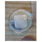 American Civil War Sesquicentennial Coin Collection with Certificate
