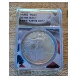 2023 ANACS MS70 Silver Eagle First Strike Coin