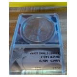2023 ANACS MS70 Silver Eagle First Strike Coin