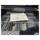 BBQ-Pro Red 4-Burner Gas Grill with Cover