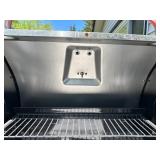 BBQ-Pro Red 4-Burner Gas Grill with Cover