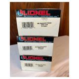 Set of 3 Lionel Milwaukee Road Ore Cars O and O27 Gauge