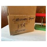 Vintage Christmas Train Station Model 156