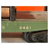 Vintage Lionel 3461 Log Car with Original Box