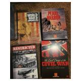 Collection of World War II and Civil War Documentary DVDs
