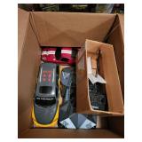 Collection of 4 Remote Control Cars with 2 Controllers