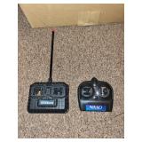 Collection of 4 Remote Control Cars with 2 Controllers