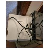 Hitachi VCR with Illuminated Shuttle Remote and 74 VHS Movie Collection