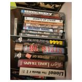 Lot of Train Books, Magazines, VHS Tapes, and Model Train