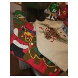 Holiday and Occasions Decorative Lot with Santa Figures and Gnome