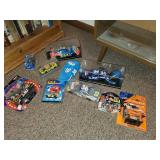 Collection of NASCAR Die-Cast Cars and Collectibles