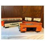 Set of 3 Lionel Electric Train Box Cars with Original Boxes