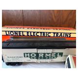 Set of 3 Lionel Electric Train Box Cars with Original Boxes