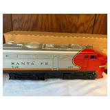 Vintage Lionel No. 218 Santa Fe Diesel Locomotive with Original Box