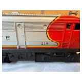 Vintage Lionel No. 218 Santa Fe Diesel Locomotive with Original Box