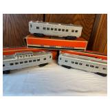 Set of 3 Vintage Lionel Lines Train Cars with Original Boxes