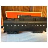 2 Piece Set - Vintage Lionel No. 2037 Steam Locomotive with Smoke Chamber and Model 6026W Tender with Whistle