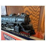2 Piece Set - Vintage Lionel No. 2037 Steam Locomotive with Smoke Chamber and Model 6026W Tender with Whistle