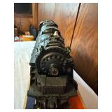 2 Piece Set - Vintage Lionel No. 2037 Steam Locomotive with Smoke Chamber and Model 6026W Tender with Whistle