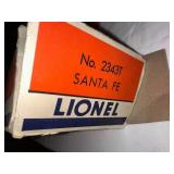 Lionel 2343T Santa Fe Diesel Locomotive Model with Original Box