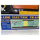K-Line Milwaukee Road and Happy Birthday Caboose Model Trains