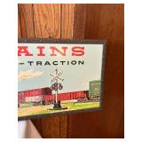 Lionel Trains Magne-Traction Advertising Sign