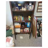 Mahogany Display Cabinet - Contents not inlcuded