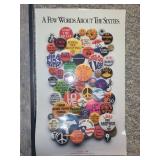 Set of 2 Decorative Posters: 60s Themed Buttons and Vintage Shelf Still Life