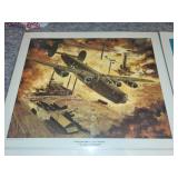 Collection of World War II Series I U.S.A.A.F. Bombers Prints