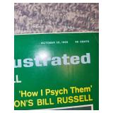 Collection of Vintage LIFE Magazines and Sport Newspapers