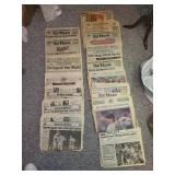 Collection of Vintage 1987 Minnesota Twins Newspapers