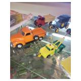 Collection of Vintage Dinky Toy Cars and Reference Books