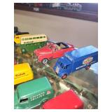 Collection of Vintage Dinky Toy Cars and Reference Books