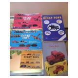 Collection of Vintage Dinky Toy Cars and Reference Books