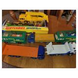 Lot of 5 Matchbox Super Kings Toy Trucks