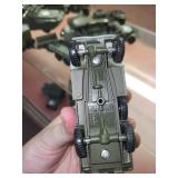 Collection of 6 Diecast Military Vehicles