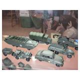Collection of 6 Military Toy Vehicles with Authentic Design
