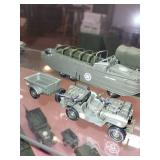 Collection of 6 Military Toy Vehicles with Authentic Design