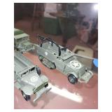 Collection of 6 Military Toy Vehicles with Authentic Design