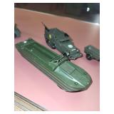 Set of Vintage Dinky Toys Military Vehicles and Army Personnel
