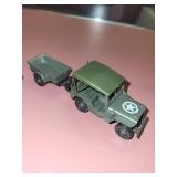 Set of Vintage Dinky Toys Military Vehicles and Army Personnel