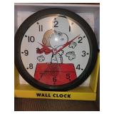 Vintage Peanuts Snoopy Aviator Wall Clock & Lovin