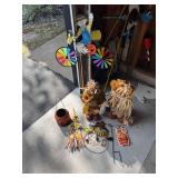 Collection of Fall and Halloween Outdoor Decor