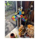 Collection of Fall and Halloween Outdoor Decor