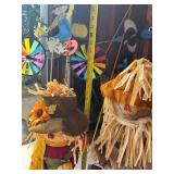 Collection of Fall and Halloween Outdoor Decor