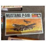 Collection of 5 Vintage Model Aircraft Kits