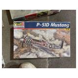 Collection of 4 Unassembled Vintage Airplane Model Kits